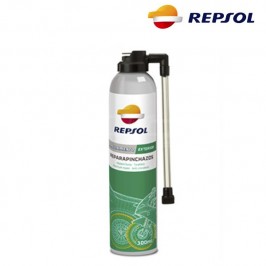 Repsol puncture repair spray for motorbike tyres