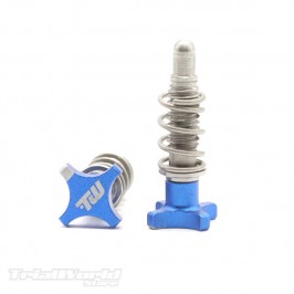 Trialworld AJP Braktec Regler blau für Trial-Hebel und