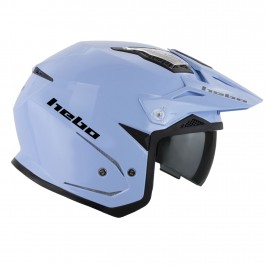 Casco Trial Hebo Zone 5 Monocolor Azul