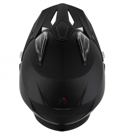 Hebo Trial Helm Zone 5 Einfarbig Matt Schwarz