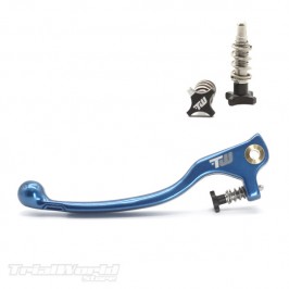 Maneta de embrague trial azul Braktec - AJP con regulador 2