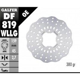 Beta EVO rear brake disc GALFER DF819WLLG - FIM homologation 2