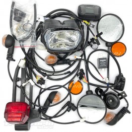 Kit de ITV adaptable para moto de trial