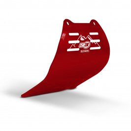 Protecteur de carter S3 Parts moleté - Montesa Cota 4RT rouge