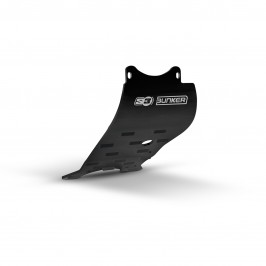 Protezione del carter S3 Parts zigrinato - GASGAS nero