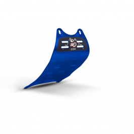 Protecteur de carter S3 Parts moleté - Sherco ST bleu