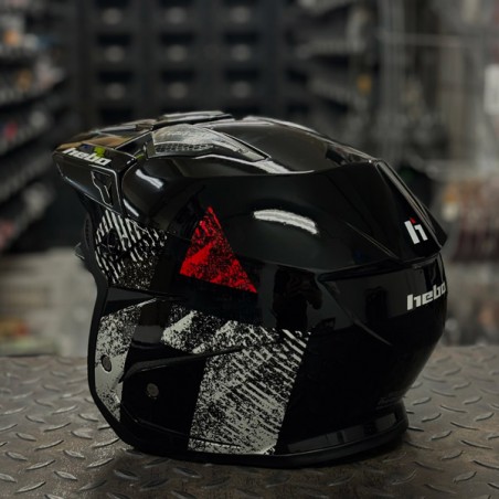 Casque Trial Hebo Zone 5 H-Type 22-06 Noir