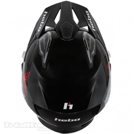 Casque Trial Hebo Zone 5 H-Type 22-06 Noir