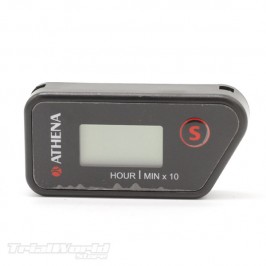 Compteur d'heures de fonctionnement du moteur de la moto trial