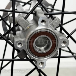 Llanta delantera moto trial 21" Morad - 32 radios negra 2