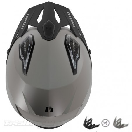 Casque Trial Hebo Zone 5 DUO Grey
