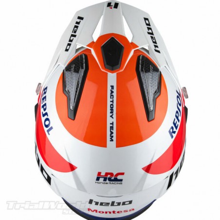 Hebo Trial-Helm Zone 5 Montesa Team
