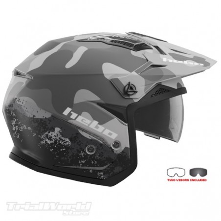 Casco Trial Hebo Zone 5 Camo