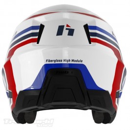 Helmet trialHebo Zone PRO Classic White Tricolor 2