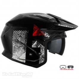 Casco Trial Hebo Zone 5 H-Type 22-06 Negro