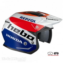 Casco Trial Hebo Zone 5 Montesa Team