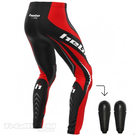 Pantalón Hebo PRO TRIAL CLASSIC ROJO
