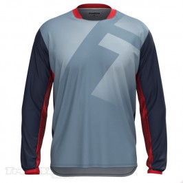 Camiseta trial Hebo TECH azul 2025