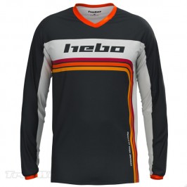 Camiseta trial Hebo PRO RETRO ROJO 2025