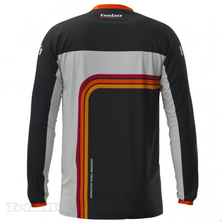 Camiseta trial Hebo PRO RETRO ROJO 2025