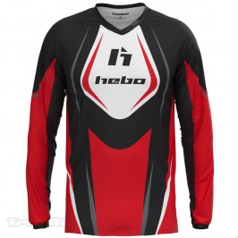 Camiseta trial Hebo PRO CLASSIC rojo 2025
