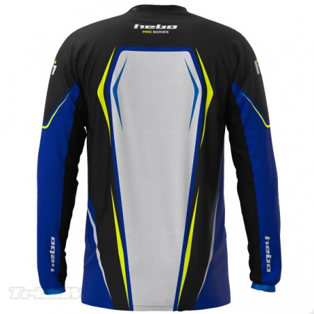 Camiseta trial Hebo PRO CLASSIC azul 2025