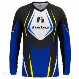 Camiseta trial Hebo PRO CLASSIC azul 2025