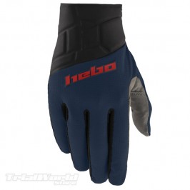 Guantes offroad HEBO SCRATCH XTREME azul marino 2