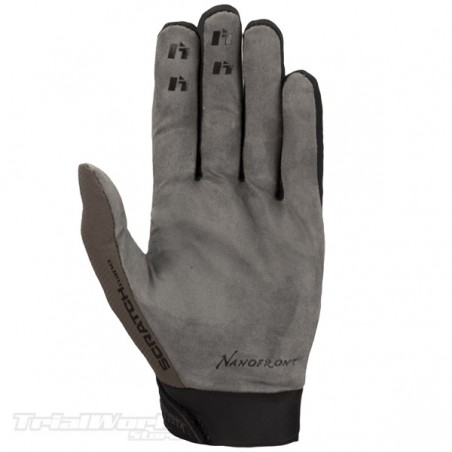Guanti offroad HEBO SCRATCH XTREME terra marrone