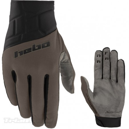 Guanti offroad HEBO SCRATCH XTREME terra marrone