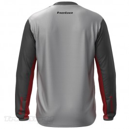 Camiseta trial Hebo TECH gris 2025 2