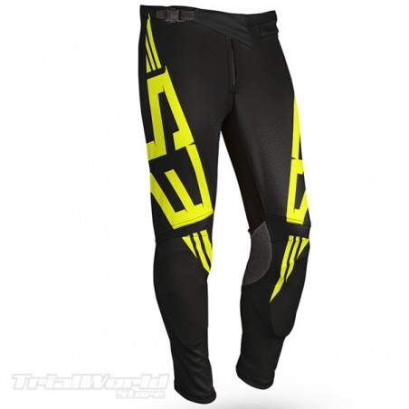 Pantalón trial S3 Team amarillo y negro