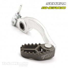 Rear extended brake pedal...