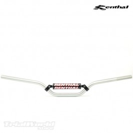 Manillar trial Renthal 22mm gris alto 5.5 con barra