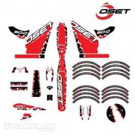 Kit d'autocollants OSET BIKES 20.0