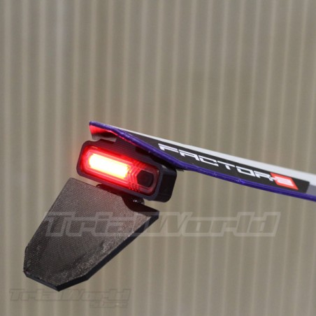 Porta targa con luce ELECTRIC MOTION EPURE - FACTOR-E