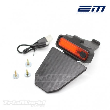 Porta targa con luce MOVIMENTO ELETTRICO