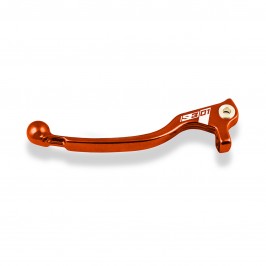Maneta de embrague larga S3 Parts naranja para Braktec y AJP