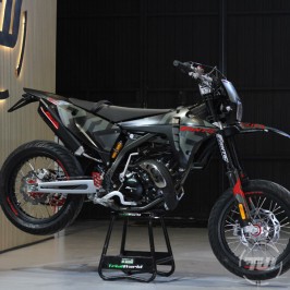 FANTIC XM 50cc Supermotard CAMOUFLAGE LIMITED EDITION - Performance