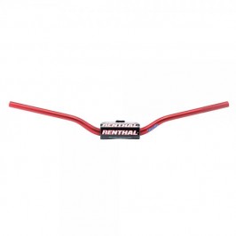 Manillar Renthal Fat Bar Trial estándar color rojo