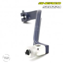 Palanca de cambio azul Sherco ST 1999 -2022  y Scorpa SC 2011 - 2022