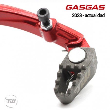 GASGAS Leva del freno posteriore TXT 2023 - 2025 rosso