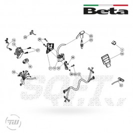 Electrical installation of current regulator Beta EVO 2017 - 2025 2
