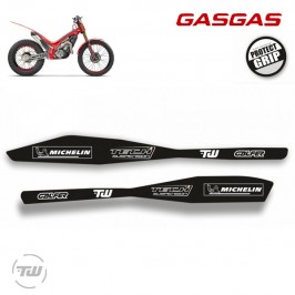 Kippaufkleber GASGAS TXT +2023 PROTECT GRIP in schwarzer Farbe