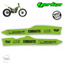 Adhesivos basculante VERTIGO NITRO - VERTICAL PROTECT GRIP en color VERDE
