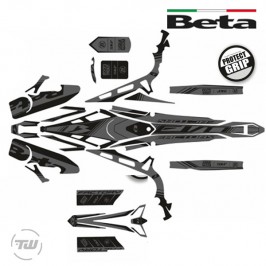 Kit Adhesivos BETA EVO PROTECT GRIP en gris y negro