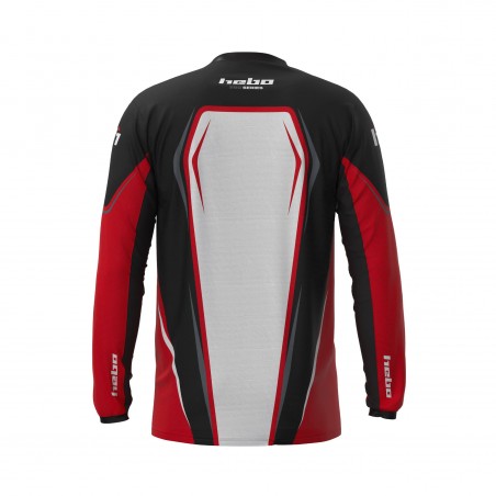Camiseta Hebo PRO Trial CLASSIC JUNIOR roja