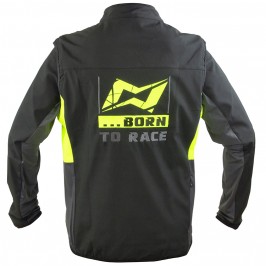 Chaqueta Mots Track trial negro 2