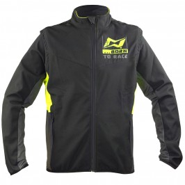 Chaqueta Mots Track trial negro
