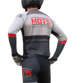 T-shirt trialMots RIDER5 noir 2